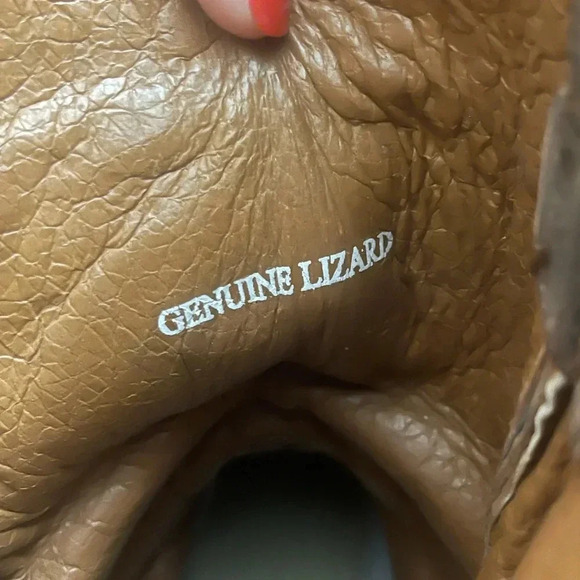 $300+ Dan Post Men’s Winston Lizard Boots embroidered 100% leather sz 8.5 - Picture 6 of 8